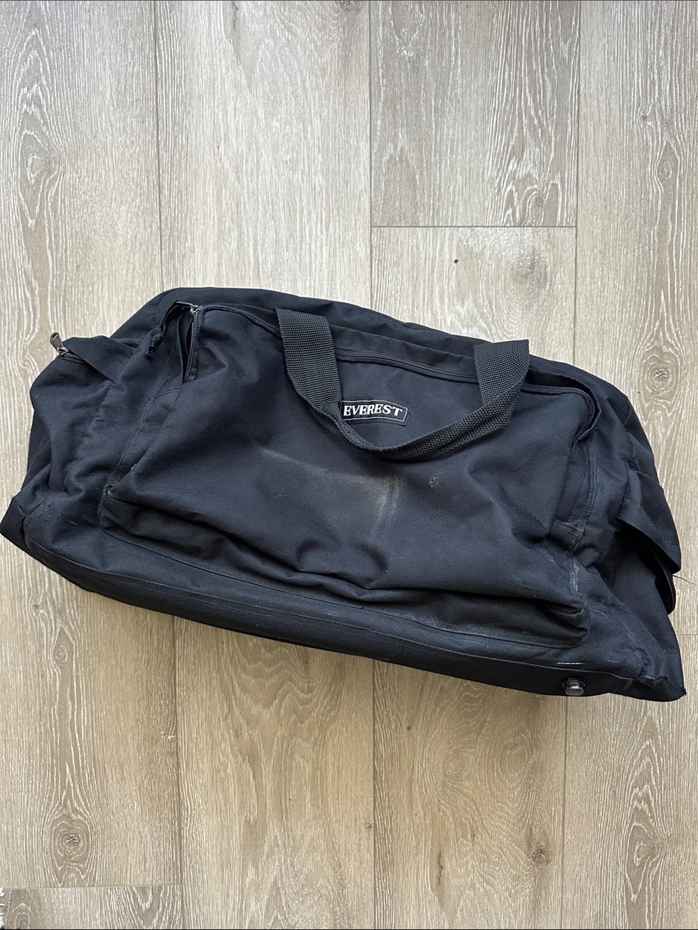 Black Duffel Bag /carry-on bag - Picture 9 of 11